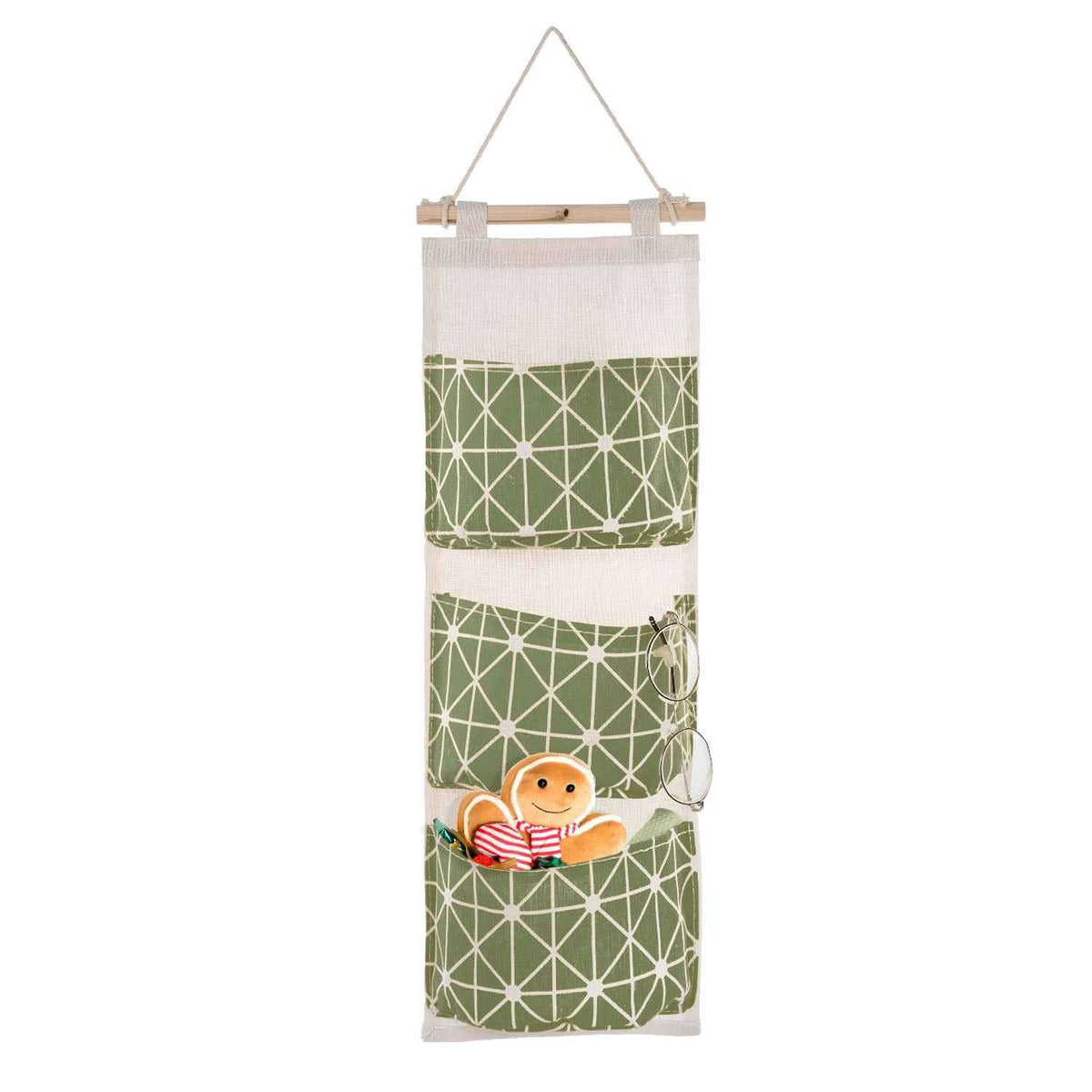 Hanging Closet & Door Organizer Pouch (3 Large Pockets)