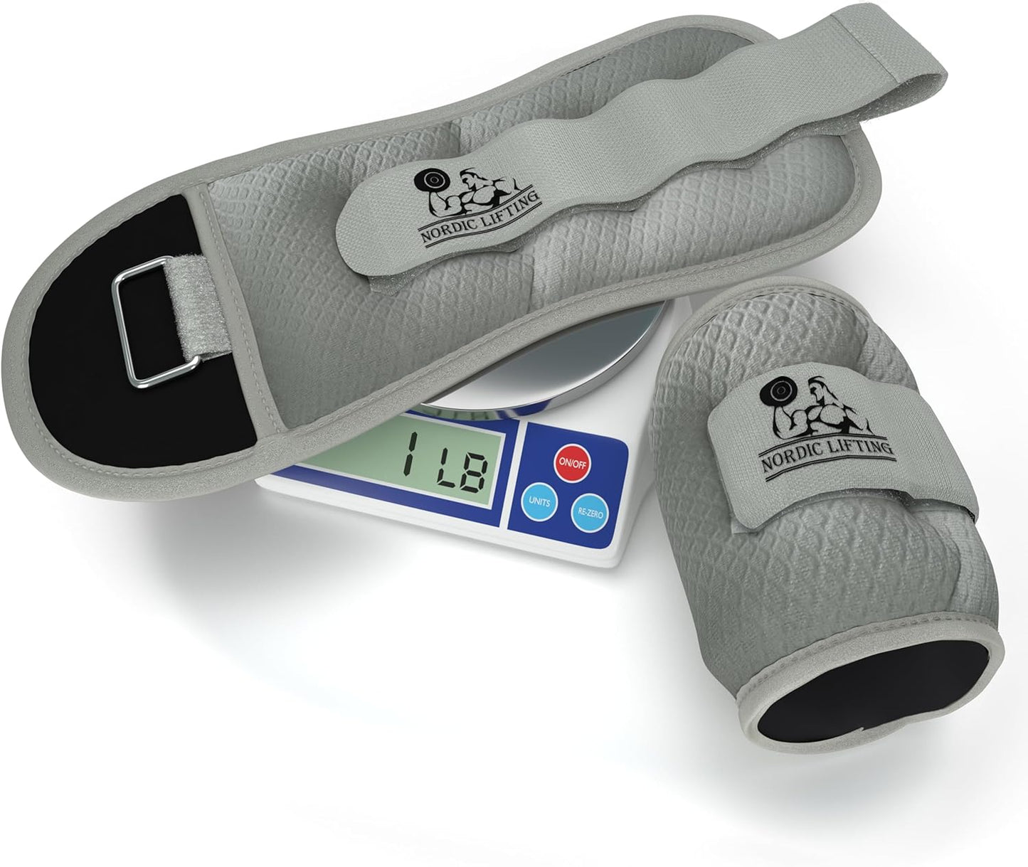 Ankle/Wrist Weights (1 Pair) for Women, Men and Kids - Fully Adjustable Weight for Arm, Hand & Leg - Best for Walking, Jogging, Gymnastics, Aerobics - 1 Year Warranty