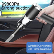 120W Cordless Handheld Mini Vacuum Cleaner with - Included accessories and packaging