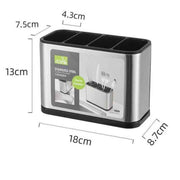 Countertop Cutlery & Utensil Drying Caddy Organizer