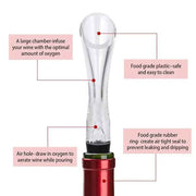 In-Bottle Wine Aerator Pourer