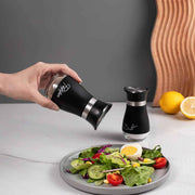 4 oz Salt & Pepper Shaker Set with Adjustable Pour Holes