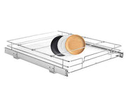 Heavy-Duty Pull-Out Cabinet Organizer Slide-Out Pantry Shelf (14" x 21")