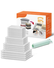 20-Pack Vacuum Storage Bags with Hand Pump