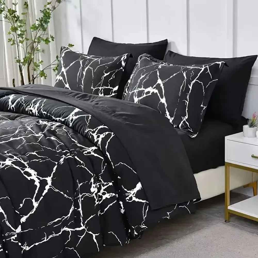 Soft Twin Duvet Cover & Pillowcase Bedding Set