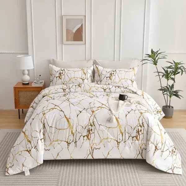 Soft Twin Duvet Cover & Pillowcase Bedding Set