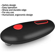 One-Touch Automatic Electric Can Opener & Smooth Edge Jar Opener
