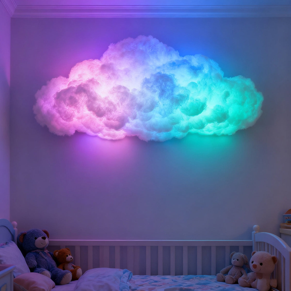 Remote RGB Cloud Night Lamp