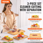 Bamboo Cutting Board Premium Versatile Cut Board With - Functional features and details