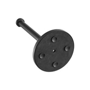 Weighted Stainless Steel Countertop Paper Towel Holder (One-Hand Tear)