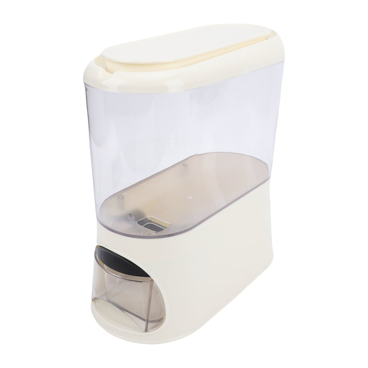 Sealed Rice & Dry Food Dispenser with Measuring Cup - Lifestyle in-room application
