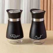 4 oz Salt & Pepper Shaker Set with Adjustable Pour Holes