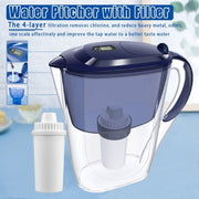 10-Cup Water Filter Pitcher with Electronic Indicator