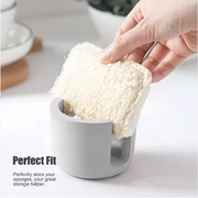Diatom Mud Sponge Rack Sink Caddy for Kitchen & - Included accessories and packaging