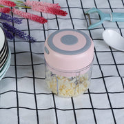 Cordless Electric Mini Garlic & Food Chopper - Multi-angle profile view