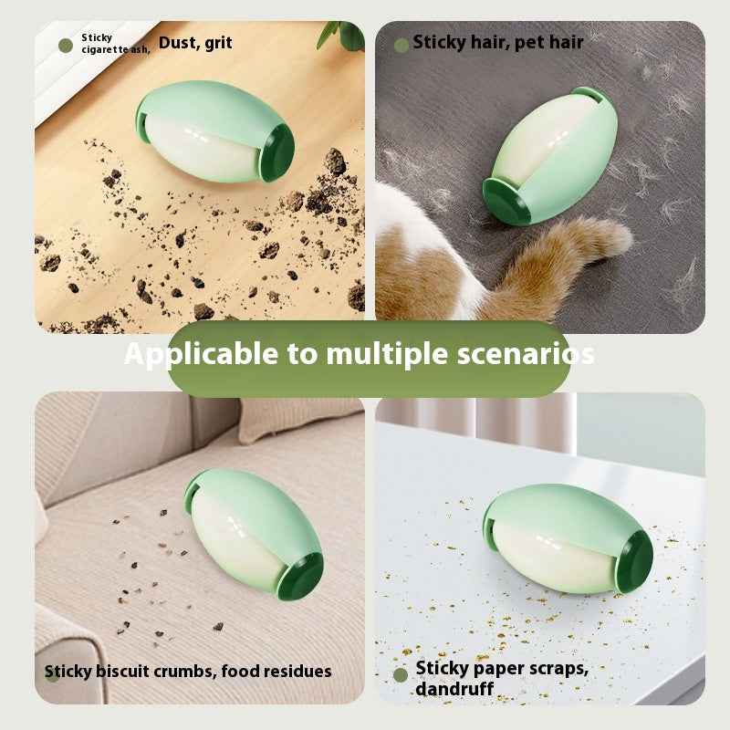 Reusable Washable Silicone Lint, Hair & Dust Remover Roller