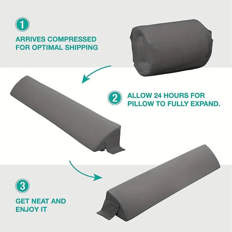 Bed Gap Filler Pillow 54 x 6 x 10 in