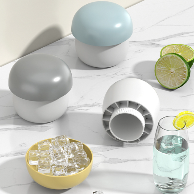 Silicone Ice Cup Mold & Crushed Ice Maker Bucket - Functional features and details