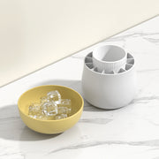 Silicone Ice Cup Mold & Crushed Ice Maker Bucket - Multi-angle profile view