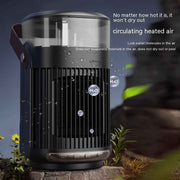 2-in-1 Portable Ceramic Space Heater & Ultrasonic Air Humidifier
