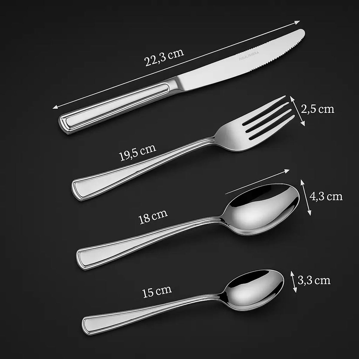 16-Piece Stainless Steel Flatware Set