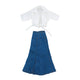 Elegant Fashion Party Clothes DIY Accessories Kids Toys Doll Princess Clothes Casual Wears for 1/6 BJD 30cm Dolls