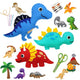 Sewing Crafts Kits Forest Creatures DIY Sewing Felt Plush Animals for Beginner Kids Educational Art Supplies Toy Craft Kit