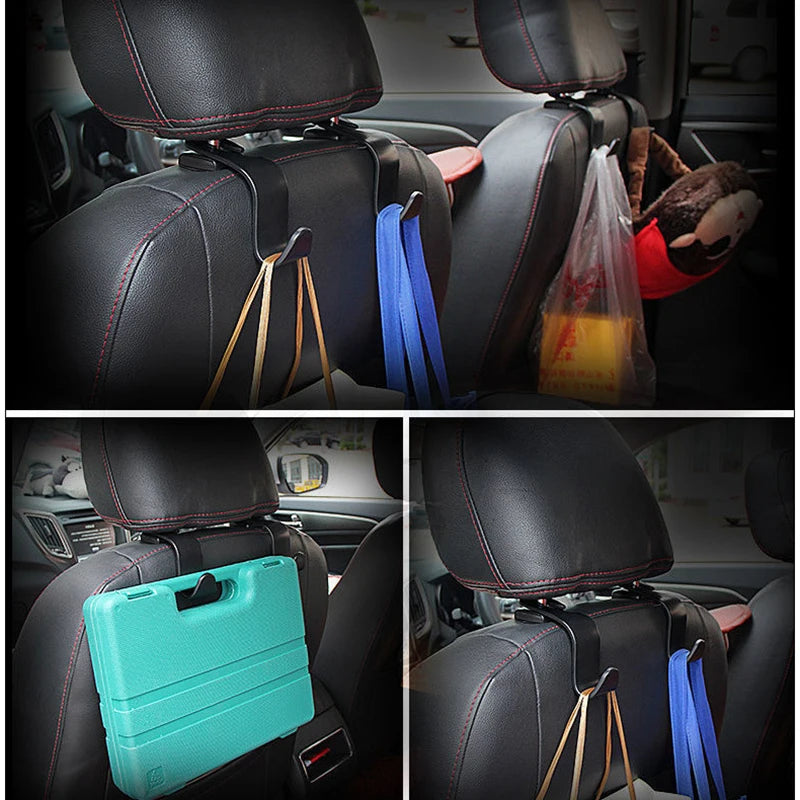 Car headrest hooks for bags – product view 2
