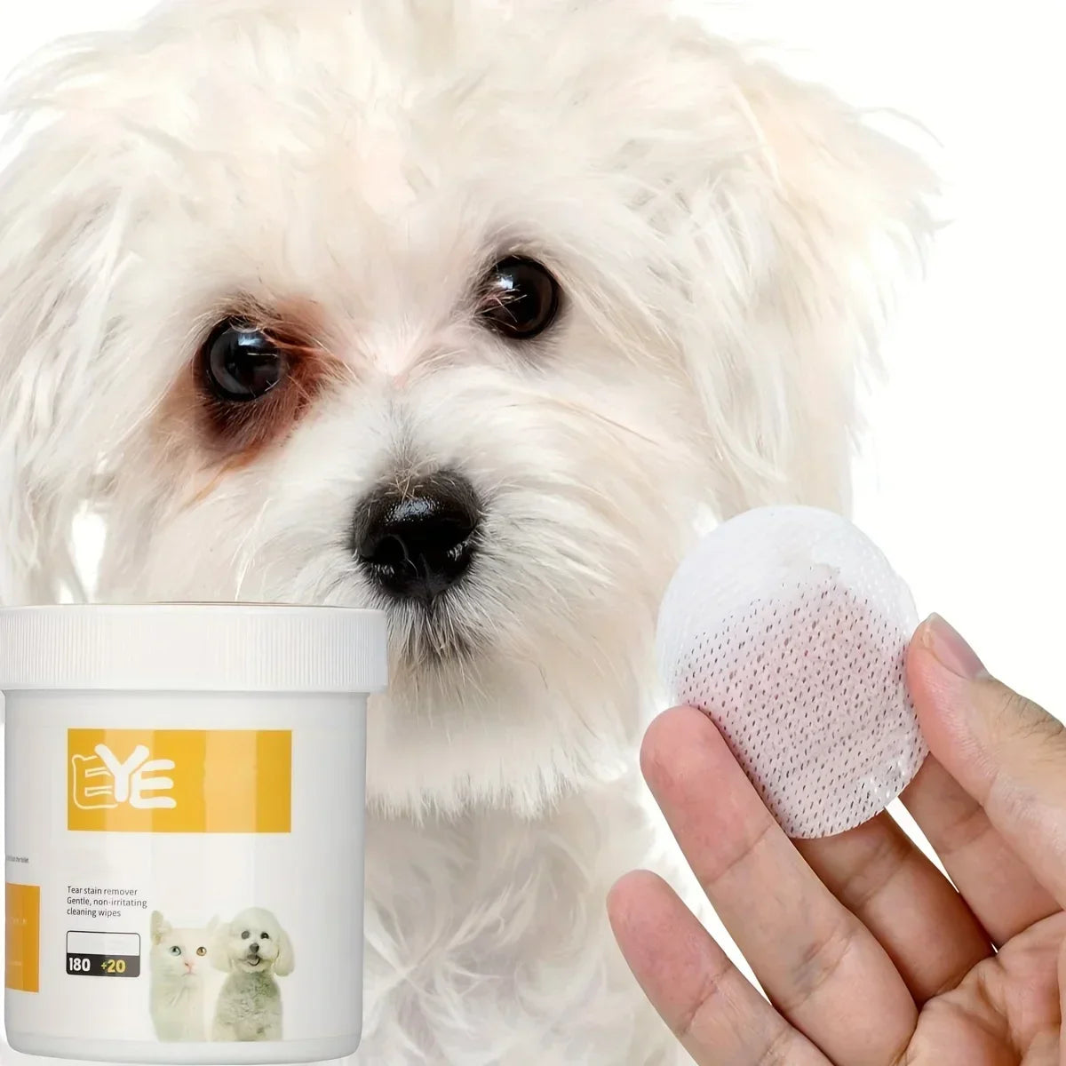 Pet Eye Cleaning Wipes - 200pcs Tear Stain Remover