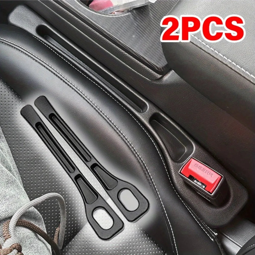 2pc car seat gap filler organizer waterproof car seat gap plug strip