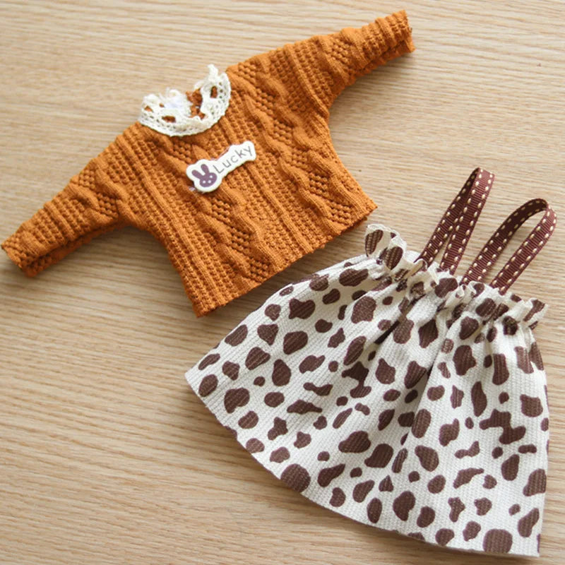 1/6 Bjd Doll's Clothes Accessories for 30cm Baby Doll Dress Up Toys