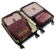 6pcs Travel Organizer Storage Bags Portable Travel Suitcases Organizer Travel Bag For Women Luggage Organizer Clothes Shoes Bag