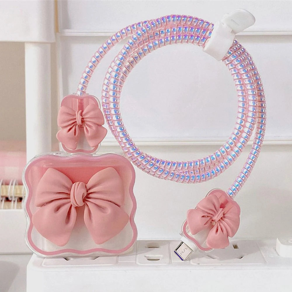 Phone Charger Cable Protection Kit - Cord Organizer