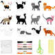 Sewing Crafts Kits Forest Creatures DIY Sewing Felt Plush Animals for Beginner Kids Educational Art Supplies Toy Craft Kit