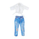 Elegant Fashion Party Clothes DIY Accessories Kids Toys Doll Princess Clothes Casual Wears for 1/6 BJD 30cm Dolls