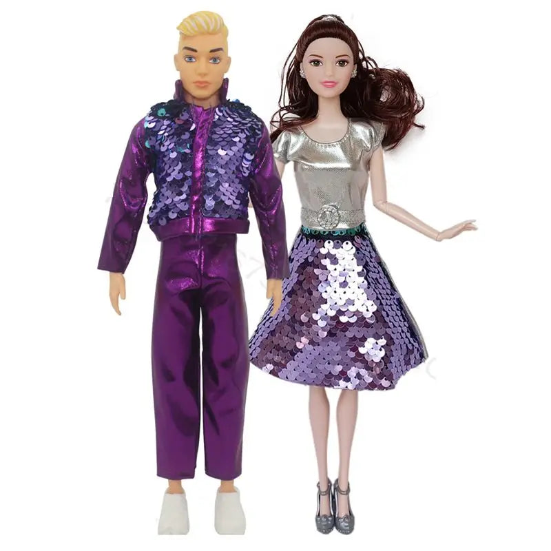 Fashion Lover Wear Kids Toys Doll Clothes 30 CM Costumes For Ken Dolls Couple Fast Shipping Accessories Girl' DIY Dressing Toy