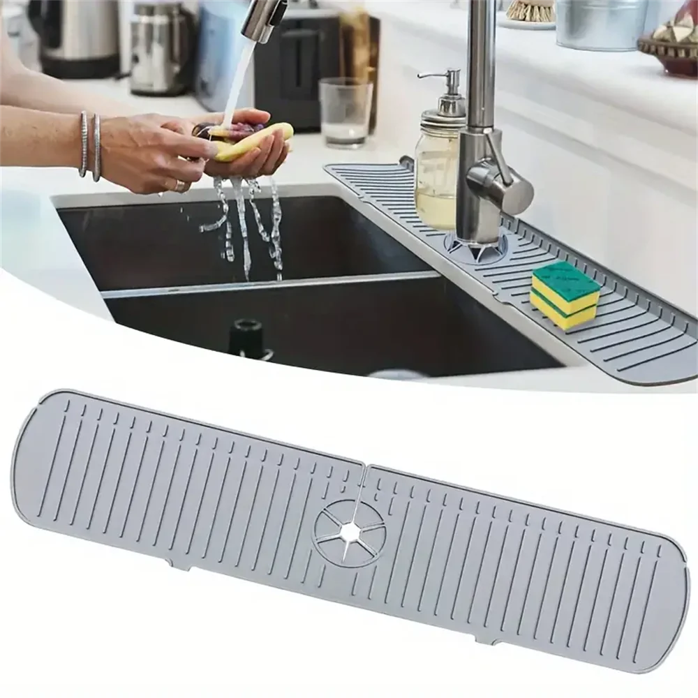Silicone Faucet Splash Guard Mat