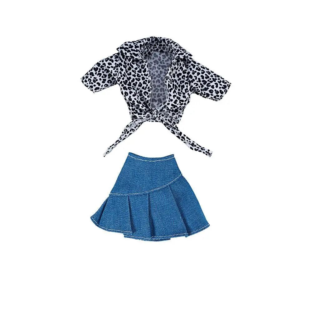 Elegant Fashion Party Clothes DIY Accessories Kids Toys Doll Princess Clothes Casual Wears for 1/6 BJD 30cm Dolls