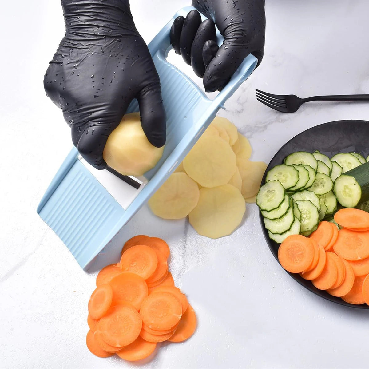 5-in-1 Mandoline Slicer - Vegetable Cutter Kitchen Tool