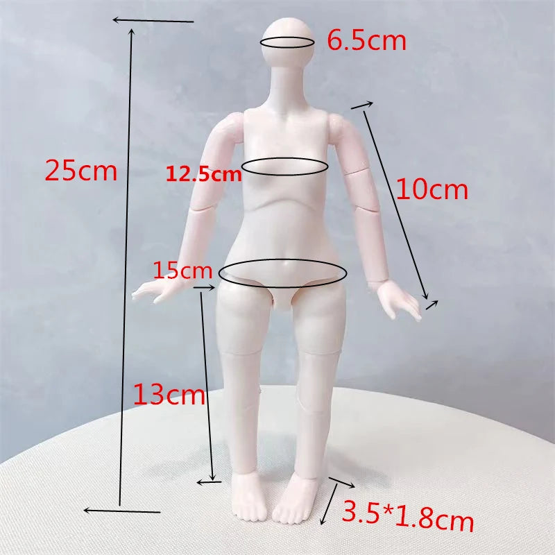 1/6 Bjd Doll's Clothes Accessories for 30cm Baby Doll Dress Up Toys