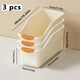Curved Plastic Storage Bins Set - Multipurpose Home Organization Boxes for Cleaning Supplies & Household Essentials