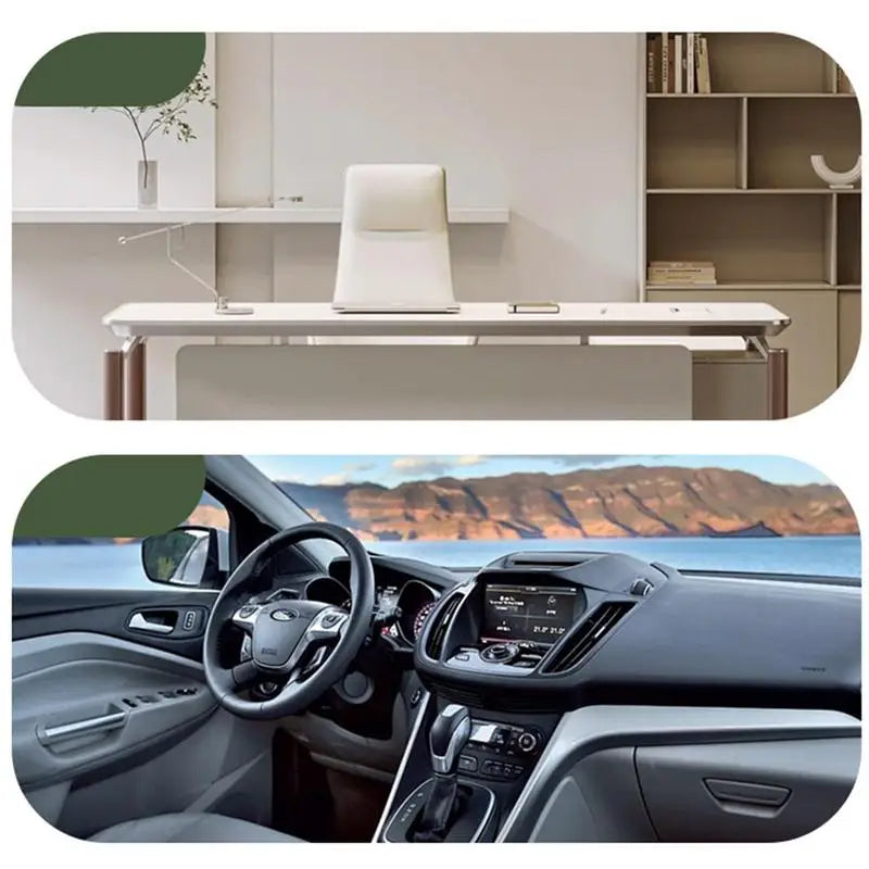 Car Fragrance Diffuser Waterless Car Diffuser Portable Oil Aromatherapy Diffuser Scent Oil Diffuser Small Long-Lasting Air