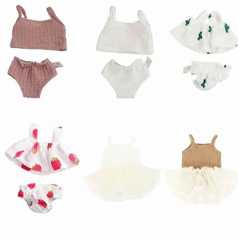 Doll Clothes for 35cm Baby Dolls Accessories 14 Inch American Doll Clothes Reborn Baby Doll Girl's Toys Doll Clothing DIY Toys