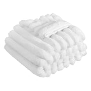 Faux Fur Throw Blanket 50 x 60 in