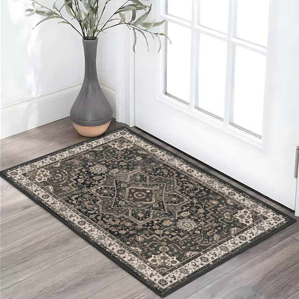 Washable 3-Piece Kitchen Rug and Runner Set (Non-Slip)