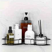Wall-Mounted Corner Shower Caddy & Bathroom Storage Shelf