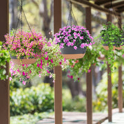 4-Pack Self-Watering Hanging Planters