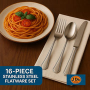 16-Piece Stainless Steel Flatware Set