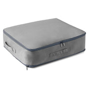 Foldable Large Comforter & Blanket Storage Bag with Dual Zippers