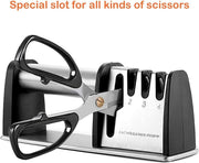 4-in-1 Kitchen Blade and Scissor Sharpener